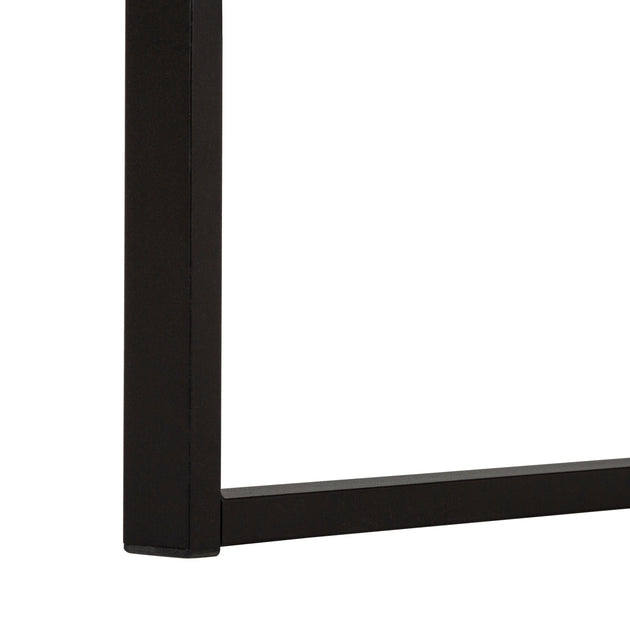 I 7410 Computer Desk - 48"L / Taupe Reclaimed Wood / Black Metal - Furniture Depot