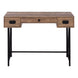 I 7412 Computer Desk - 48"L / Brown Reclaimed Wood / Black Metal - Furniture Depot