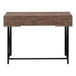 I 7412 Computer Desk - 48"L / Brown Reclaimed Wood / Black Metal - Furniture Depot