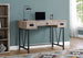I 7414 Computer Desk - 48"L / Taupe Reclaimed Wood / Black Metal - Furniture Depot