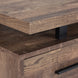 I 7416 Computer Desk - 60"L / Brown Reclaimed Wood / Black Metal - Furniture Depot (7881135358200)