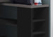 I 7419 Computer Desk - Black / Grey Top Left/Right Facing Corner - Furniture Depot