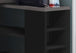 I 7419 Computer Desk - Black / Grey Top Left/Right Facing Corner - Furniture Depot