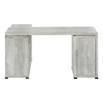 I 7421 Computer Desk - Grey Reclaimed Wood L/R Facing Corner - Furniture Depot