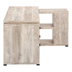 I 7422 Computer Desk - Taupe Reclaimed Wood L/R Facing Corner - Furniture Depot (7881135620344)