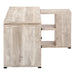 I 7422 Computer Desk - Taupe Reclaimed Wood L/R Facing Corner - Furniture Depot (7881135620344)