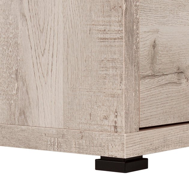 I 7422 Computer Desk - Taupe Reclaimed Wood L/R Facing Corner - Furniture Depot (7881135620344)