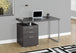 I 7426 Computer Desk - 48"L / Grey Left Or Right Facing - Furniture Depot