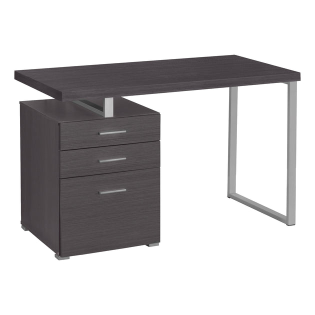 I 7426 Computer Desk - 48"L / Grey Left Or Right Facing - Furniture Depot