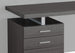 I 7426 Computer Desk - 48"L / Grey Left Or Right Facing - Furniture Depot