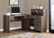 I 7427 Computer Desk - Brown Reclaimed Wood L/R Facing Corner - Furniture Depot