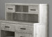 I 7428 Computer Desk - Grey Reclaimed Wood L/R Facing Corner - Furniture Depot