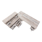 I 7429 Computer Desk - Taupe Reclaimed Wood L/R Facing Corner - Furniture Depot