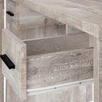 I 7429 Computer Desk - Taupe Reclaimed Wood L/R Facing Corner - Furniture Depot