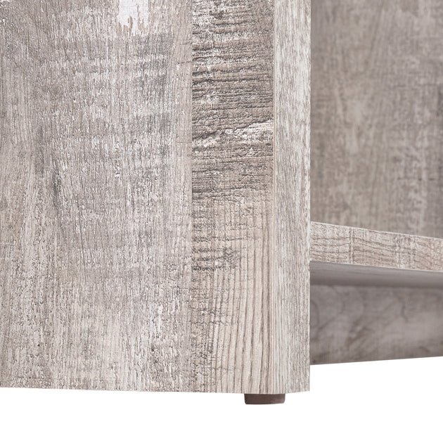 I 7429 Computer Desk - Taupe Reclaimed Wood L/R Facing Corner - Furniture Depot