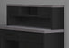 I 7430 Computer Desk - Black / Grey Top Left/Right Facing Corner - Furniture Depot
