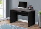 I 7439 Computer Desk - 48"L / Black / Grey Top - Furniture Depot (7881136210168)