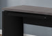 I 7439 Computer Desk - 48"L / Black / Grey Top - Furniture Depot (7881136210168)