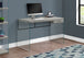 I 7445 Computer Desk - 48"L / Grey Reclaimed Wood / Glass Panels - Furniture Depot (7881136341240)