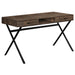 I 7447 Computer Desk - 48"L / Brown Reclaimed Wood / Black Metal - Furniture Depot (7881136374008)