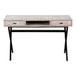 I 7449 Computer Desk - 48"L / Taupe Reclaimed Wood / Black Metal - Furniture Depot (7881136439544)