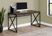 I 7450 Computer Desk - 48"L / Brown Reclaimed Wood / Black Metal - Furniture Depot (7881136472312)