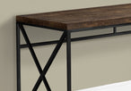 I 7450 Computer Desk - 48"L / Brown Reclaimed Wood / Black Metal - Furniture Depot (7881136472312)