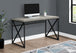 I 7451 Computer Desk - 48"L / Grey Reclaimed Wood / Black Metal - Furniture Depot (7881136505080)