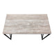 I 7452 Computer Desk - 48"L / Taupe Reclaimed Wood / Black Metal - Furniture Depot (7881136537848)