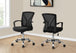 I 7460 Office Chair - Black / Chrome Base On Castors - Furniture Depot