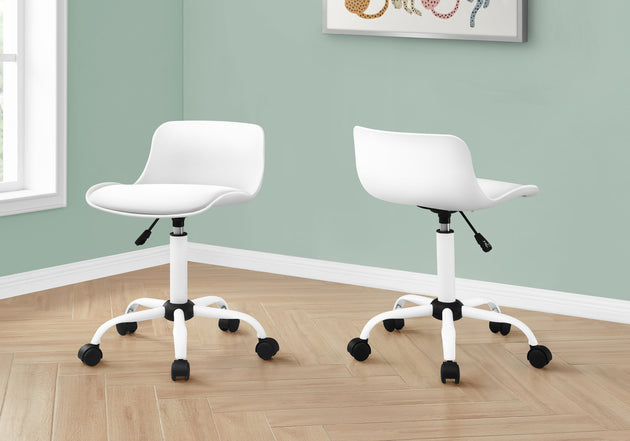 I 7463 Office Chair - White Juvenile / Multi-Position - Furniture Depot (7881136668920)