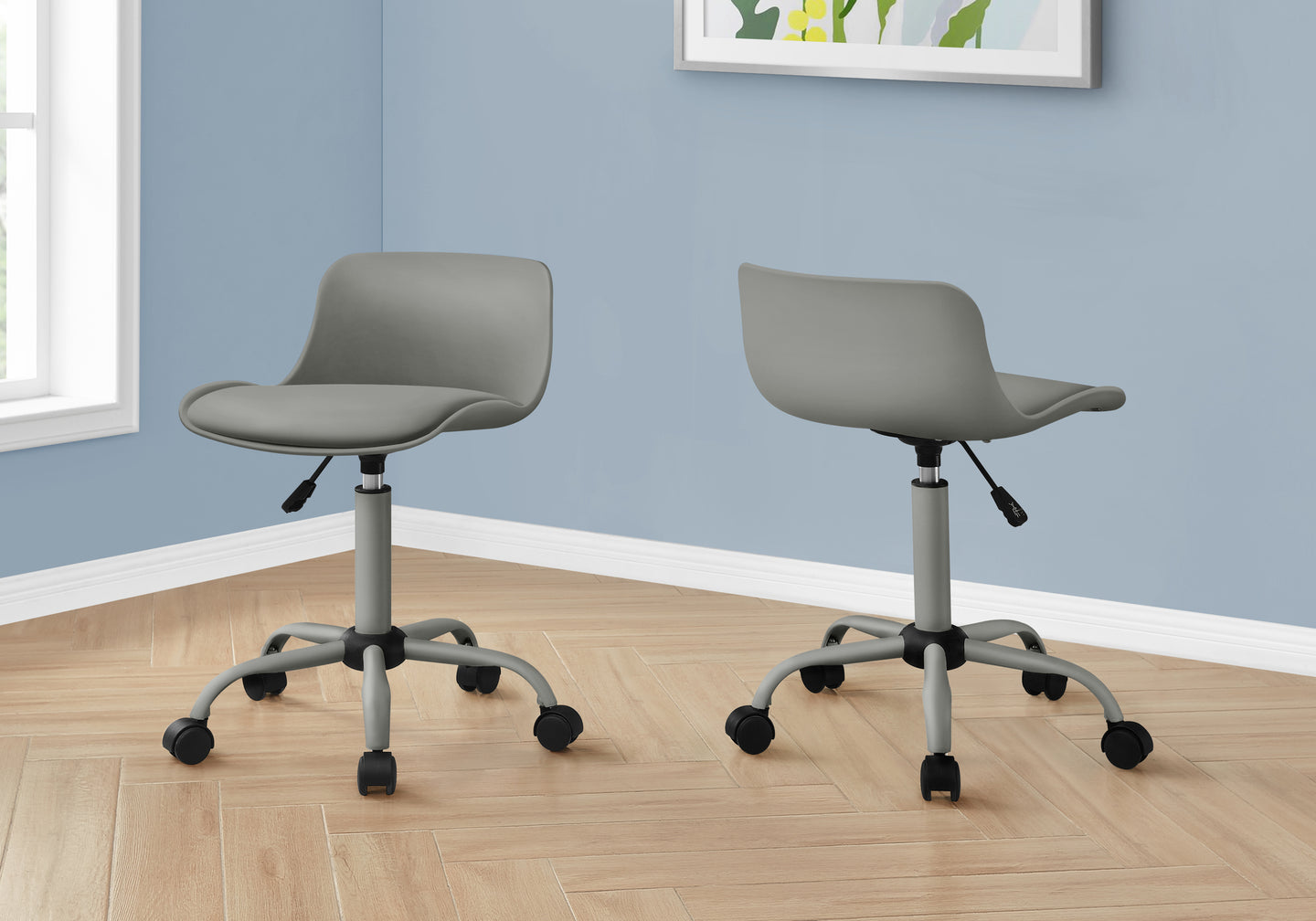I 7465 Office Chair - Grey Juvenile / Multi-Position - Furniture Depot (7881136767224)