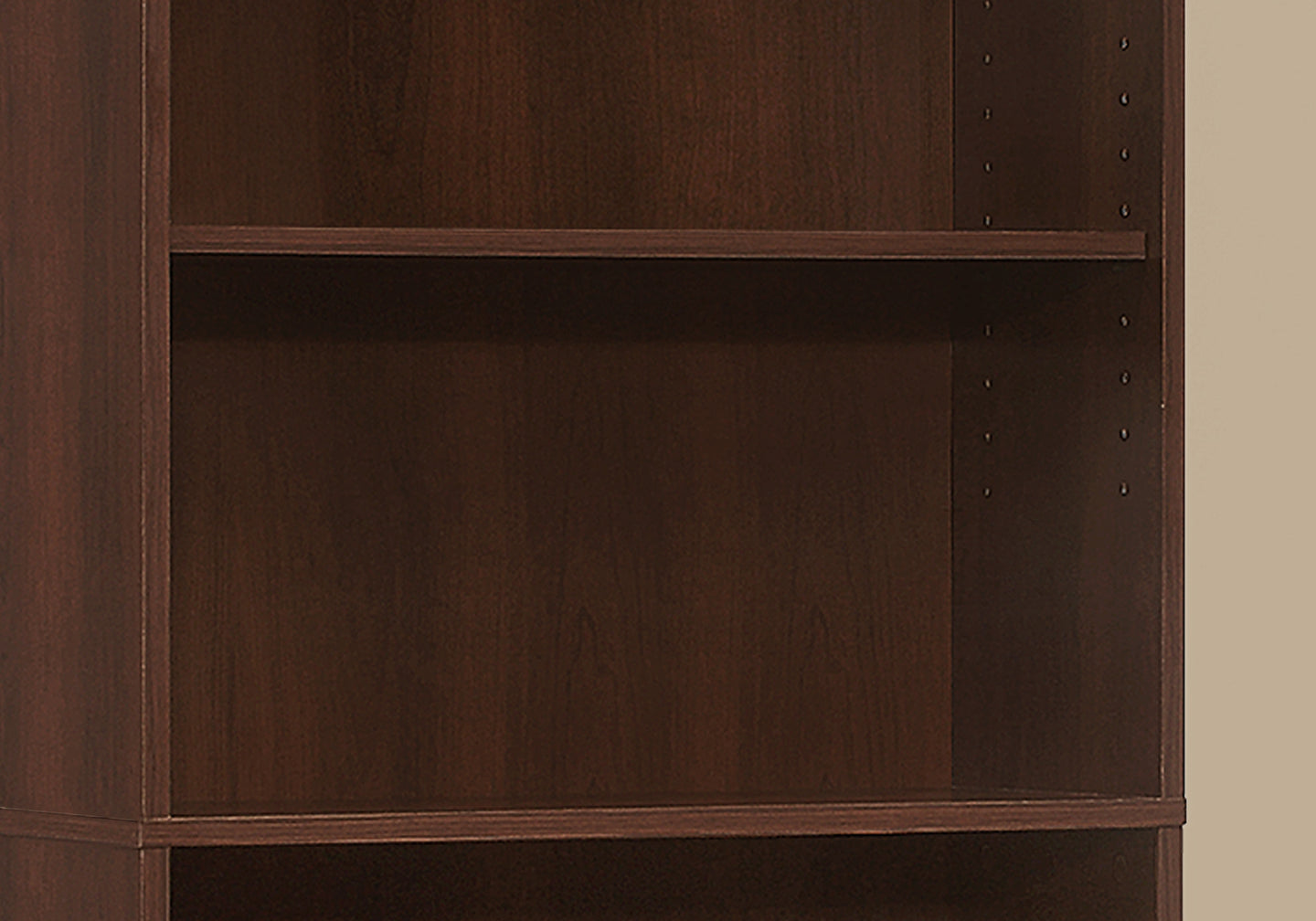 I 7466 Bookcase - 72"H / Cherry With 5 Shelves - Furniture Depot (7881136799992)