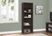 I 7467 Bookcase - 72"H / Espresso With 5 Shelves - Furniture Depot (7881136832760)