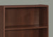 I 7475 Bookcase - 36"H / Cherry With 3 Shelves - Furniture Depot (7881136963832)