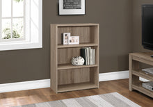 Load image into Gallery viewer, I 7477 Bookcase - 36&quot;H / Dark Taupe With 3 Shelves - Furniture Depot (7881390293240)