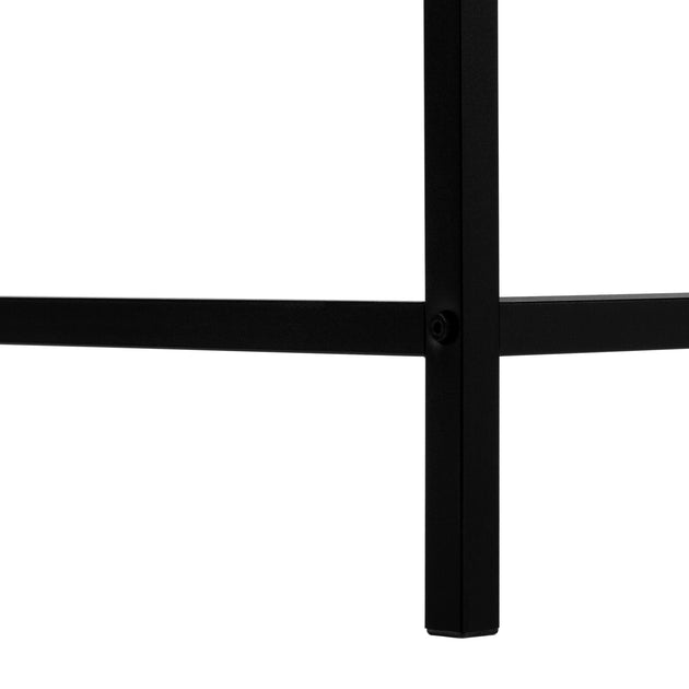 I 7486 Computer Desk - 55"L / Grey Reclaimed Wood / Black Metal - Furniture Depot (7881137225976)