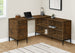 I 7490 Computer Desk - 60"L / Rustic Brown L-Shaped Corner - Furniture Depot (7881137324280)