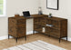 I 7490 Computer Desk - 60"L / Rustic Brown L-Shaped Corner - Furniture Depot (7881137324280)