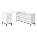I 7494 Computer Desk - 60"L / White L-Shaped Corner - Furniture Depot (7881137488120)