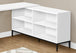 I 7494 Computer Desk - 60"L / White L-Shaped Corner - Furniture Depot (7881137488120)