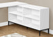 I 7494 Computer Desk - 60"L / White L-Shaped Corner - Furniture Depot (7881137488120)