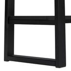 I 7503 Computer Desk - 42"L / Black / Grey Top Corner / Black - Furniture Depot