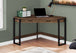 I 7504 Computer Desk - 42"L / Brown Reclaimed Wood Corner - Furniture Depot (7881137651960)