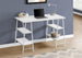 I 7521 Computer Desk - 48"L / White / White Metal - Furniture Depot (7881137815800)