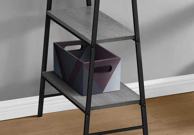 I 7524 Computer Desk - 48"L / Grey / Black Metal - Furniture Depot