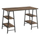 I 7525 Computer Desk - 48"L / Brown Reclaimed Wood / Black Metal - Furniture Depot (7881137979640)