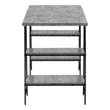 Load image into Gallery viewer, I 7526 Computer Desk - 48&quot;L / Grey Stone-Look / Black Metal - Furniture Depot