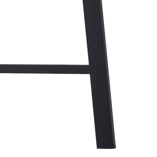 I 7526 Computer Desk - 48"L / Grey Stone-Look / Black Metal - Furniture Depot