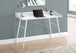 I 7535 Computer Desk - 48"L / White / White Metal - Furniture Depot